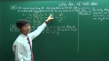 Sóng âm hệ thức vàng - Lớp 12 - Thầy Đỗ Ngọc Hà - PEN-C