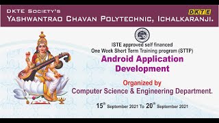 Short Term Training Program (STTP) on “Android Application Development” | Session 1 | Day 2