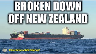 MV Shiling Loses Power and Towed to an anchorage off New Zealand