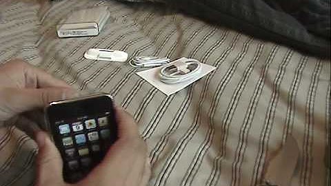 iPod Touch 3g unboxing