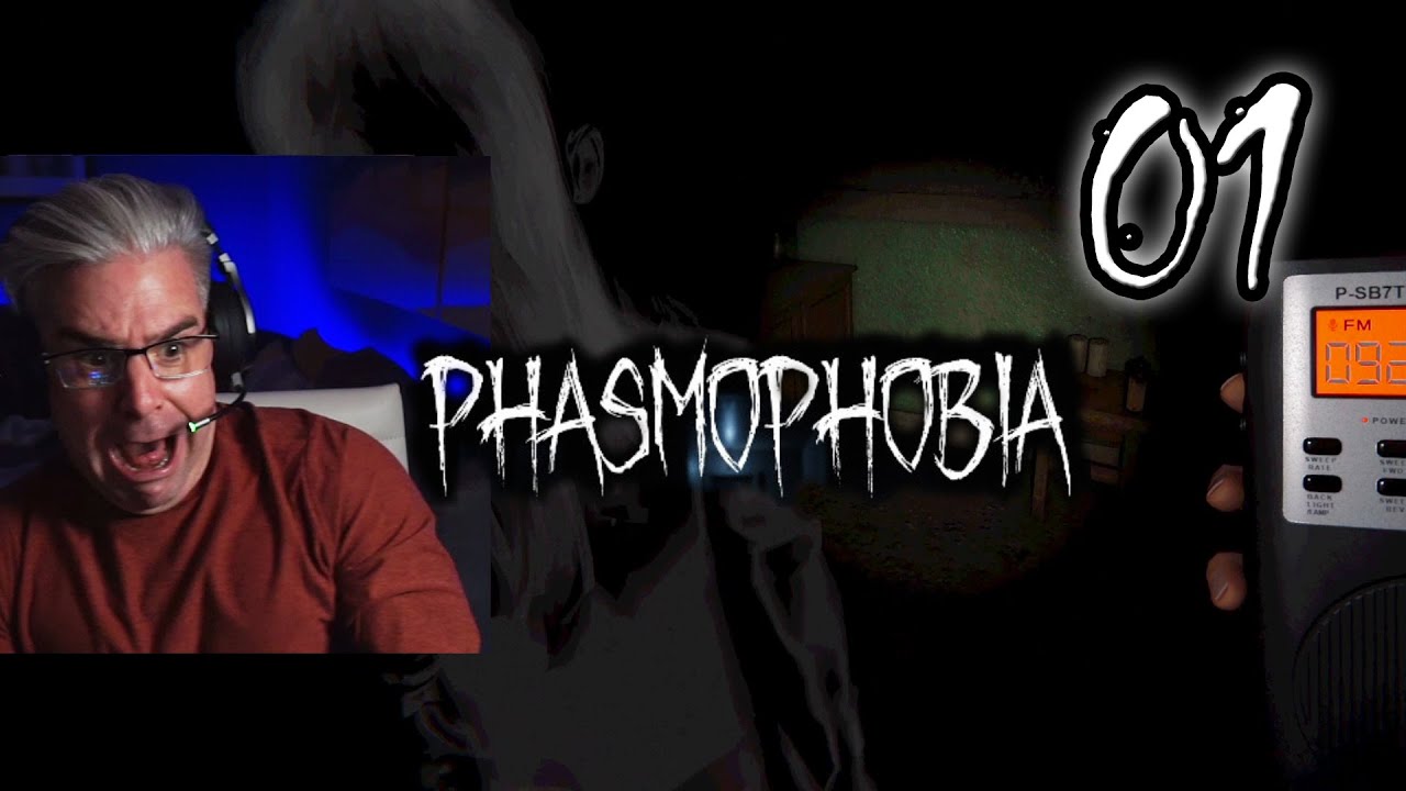 Phasmophobia - Game Play - Scared the LIVING BEEP out of me!
