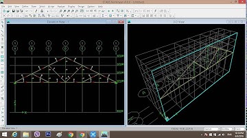Etabs Tutorial of Truss Analysis