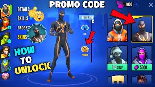 How to Unlock Black Spider-Man Premium VIP Skin Free in Spider Fighter 3