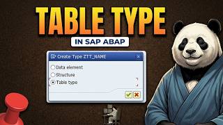 Class - 16 How to Create a Table Type in SAP ABAP | SE11 Tutorial for Beginners | Step-by-Step Guide