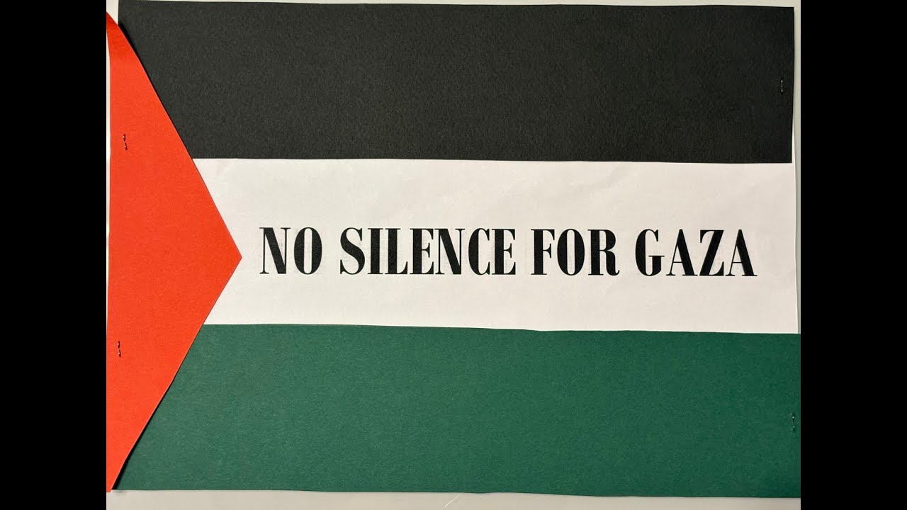 No silence for Gaza
