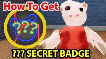 How To Get "???" Secret Badge Skin Morph IN PIGGY RP INFECTION All New Location Update Roblox