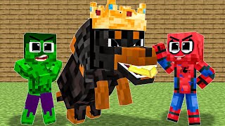 Monster School : Baby Hulk Have a Mutant Dog - Sad Story - Minecraft Animation