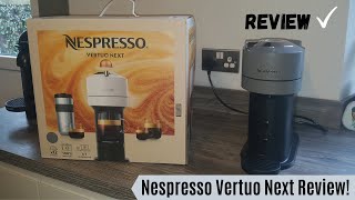 Nespresso Vertuo Next Review | upgrade from the machine? YouTube
