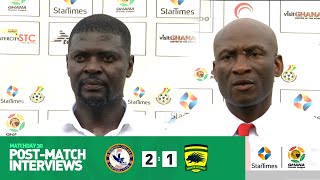 Berekum Chelsea 2-1 Kumasi Asante Kotoko |post-match interviews | Ghana Premier League