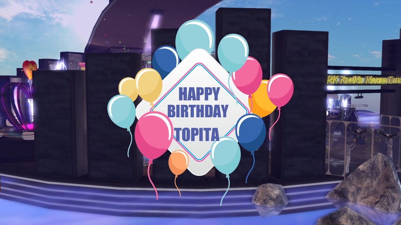 BIRTHDAY TOPITA ON AK RomMIL MARINA CLUB SL 23 ENE 2022   HD1080 60