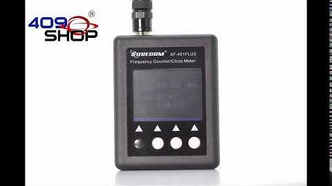 Frequency Counter SF-401 PLUS SURECOM Portable CTCSS/DCS Decoder