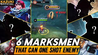 6 MARKSMEN THAT CAN KILL ENEMIES IN ONE SHOT | INSANE DAMAGE WITH THIS BUILD | CHANNEL UPDATE screenshot 4