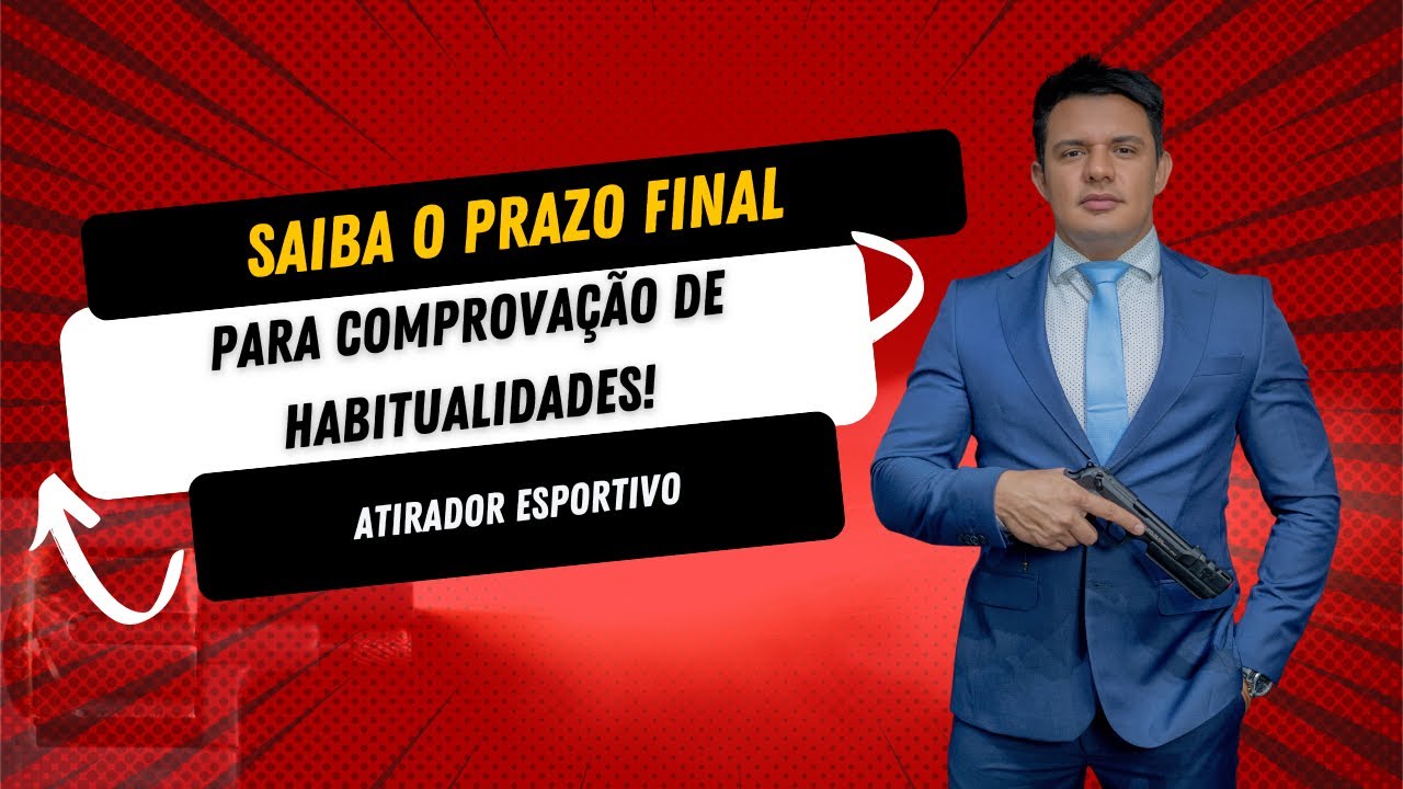 SAIBA O PRAZO FINAL PARA COMPROVAÇÃO DE HABITUALIDADES!