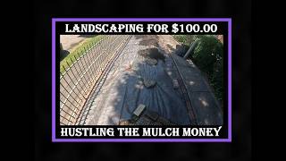 Mulching Your Yard For $100 At Walmart - Mulch - Do it Yourself Landscaping - Lowes - Ace Hardware -