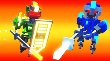 Disemboweling Robots With Laser Spears in Clone Drone In The Danger Zone