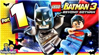 LEGO BATMAN 3 - Walkthrough Part 1 Pursuers in the Sewers!