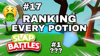 Ranking Every alchemist POTION👨‍🔬|Slap battles|Roblox|
