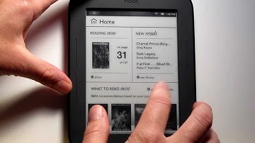 Rooted Nook Touch Review - eReading Apps, PDF, Web Browser, etc