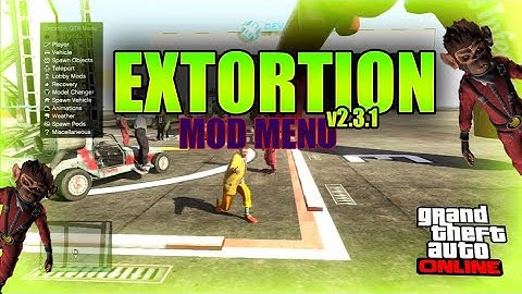 GTA 5 Online - Extortion Mod Menu CRACKED V4.1.1 | CFW Mod Menu | ANTI FREEZE | 1.28/1.29 + DOWNLOAD