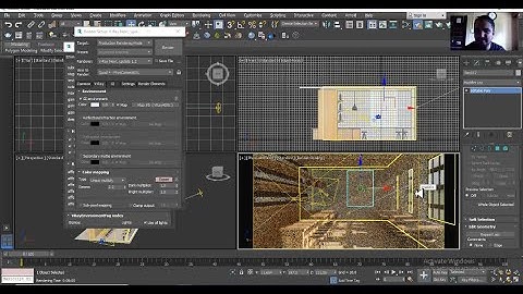 3DsMax Tutorials, Learn 3D Modeling  & Texturing a Restaurant Interior from Scratch in 3dsmax (P8)