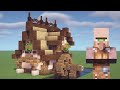 Minecraft | How to Build a Easy House | Leatherworker's House Tutorial