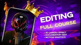 How To Edit Like Pro | Editing Full Course - 3D Camera, Motion Graphics, Animations screenshot 3