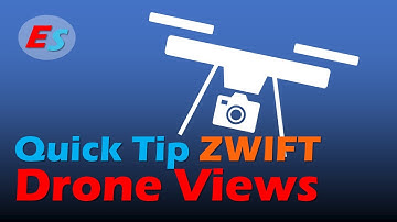 Zwift Quick Tip - Drone Views