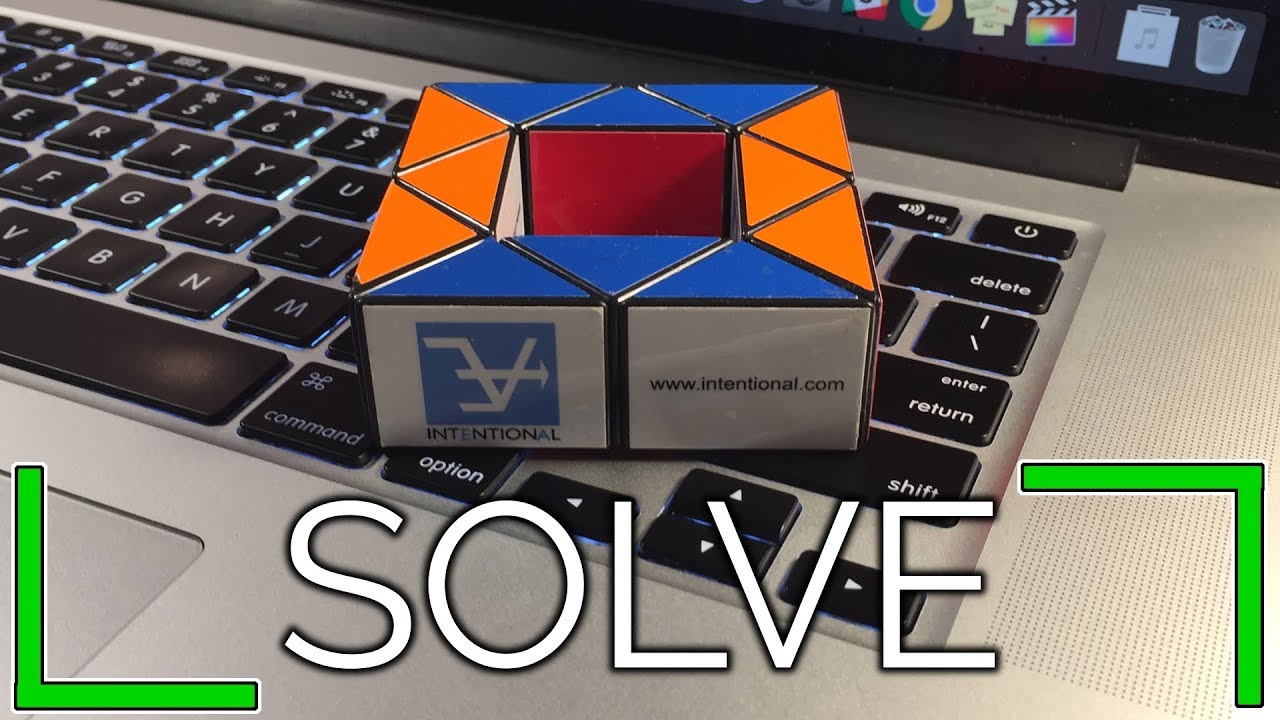 Mini Rubik's Twist/Snake Solve 3.29 seconds YouTube