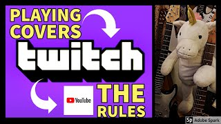 Playing Cover Songs On You Tube and Twitch, Whats The Rules? | Setting Up  My Room To Look More Pro.