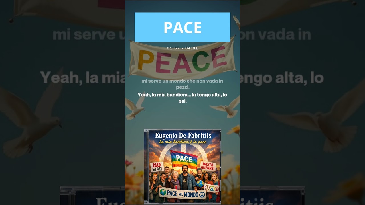La mia bandiera è la pace - Eugenio De Fabritiis 
