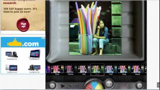 Aplicar filtros, efeitos e molduras nas fotos online screenshot 2
