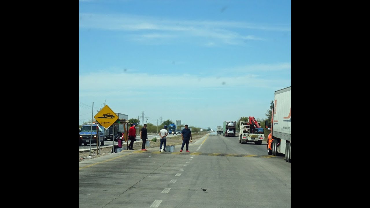 Driving our RV through Vicam, Sonora, MX YouTube