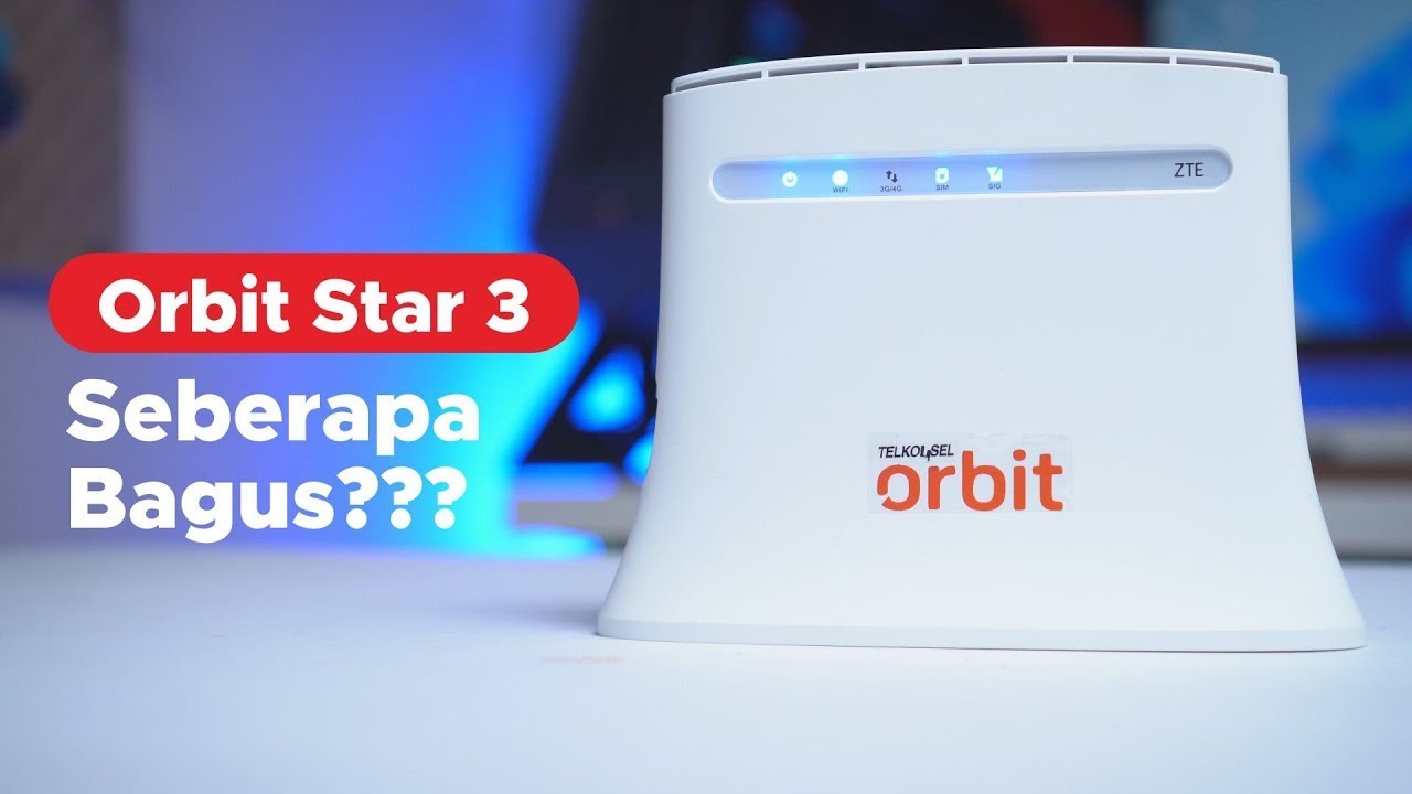 Modem Wifi 4G LTE Terbaik Yang Patut Dicoba Telkomsel Orbit Star 3