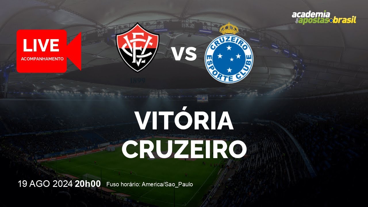 VITóRIA X CRUZEIRO AO VIVO | BRASIL - BRASILEIRãO SéRIE A - RODADA 23 ...