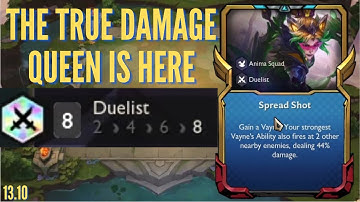 Spread shot vayne still goes crazy 2 of us reach top 4 with it | tft set 8.5 ranked