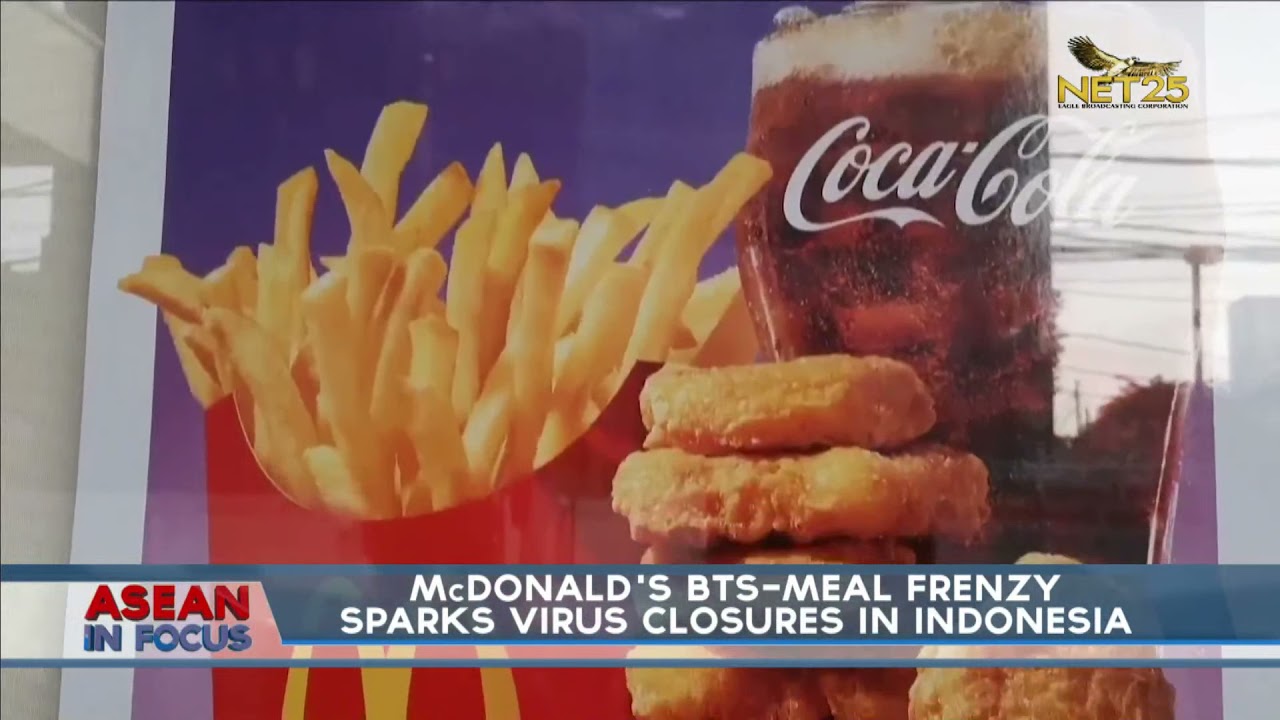 McDonald's BTS-meal frenzy sparks virus closures in Indonesia