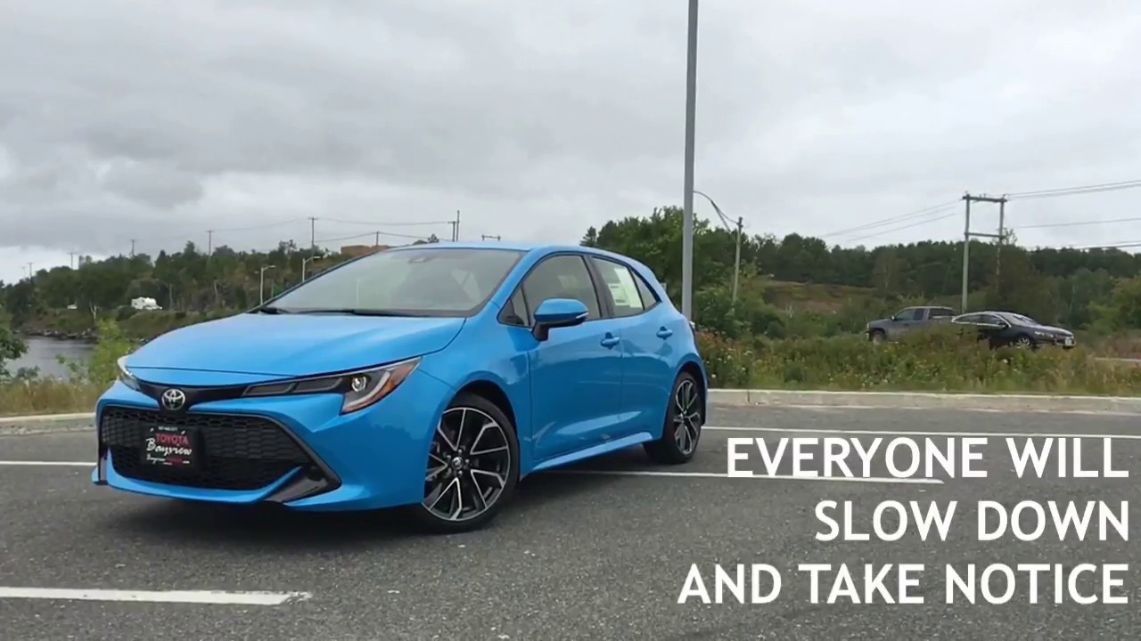 The All-New 2019 Toyota Corolla Hatchback is Here