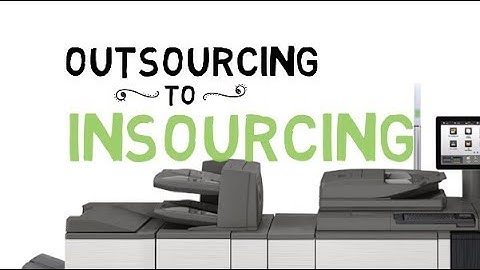 Outsourcing to Insourcing