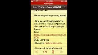 FeaturePoints Hack - Get Unlimited Points