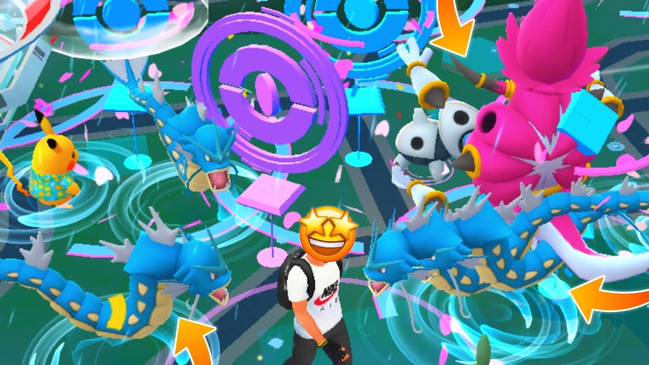 Found! Rare pokemon cluster in Pokemon go.