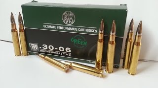 Rws evo evolution green .30-06 springfield lead-free bullet 8,8g 136gr
-thin jacket for quick and reliable deformation -speed-tip maximal
knockdow...