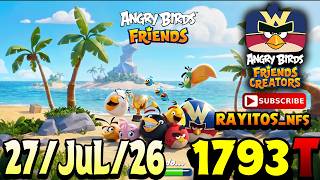 Angry Birds Friends All Levels Tournament 1793 Highscore POWER-UP walkthrough