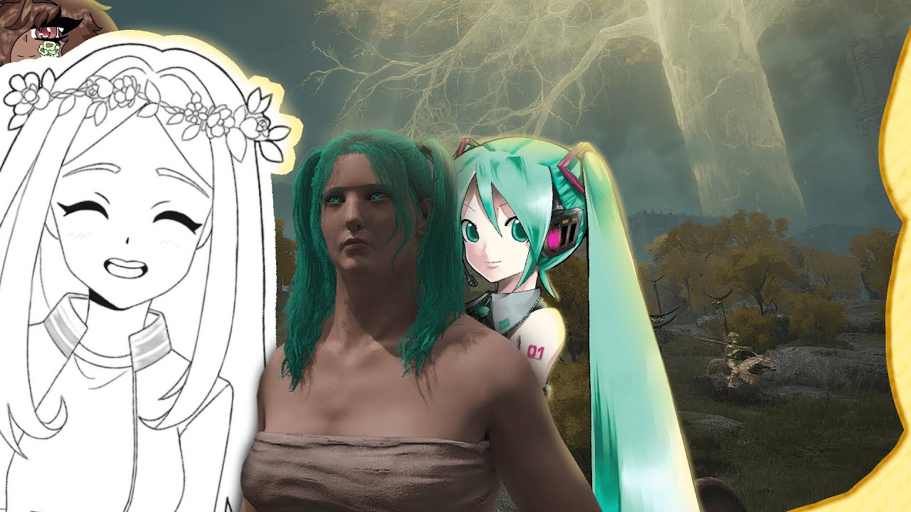 eu fiz a Hatsune Miku no ELDEN RING (ft. @flowerrozeta)
