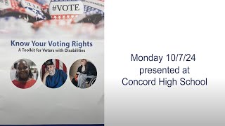 Knowing Your Voting Rights - Disability Rights Center