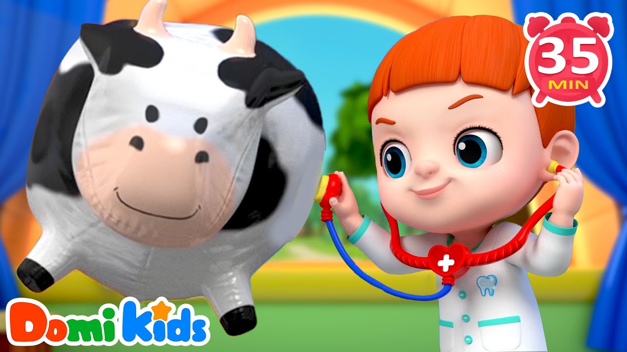 醫生遊戲🩺👩‍⚕ | 寶寶學做醫生 | 醫生角色扮演歌 🚑🎶 | 親子互動 | 寶寶故事 | 幼兒醫療認知歌 🏥🎶  |  益智故事 📖 |  寶貝多米