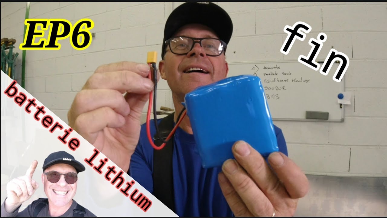 COMMENT FABRIQUER UNE BATTERIE AU LITHIUM ION ÉPISODE 6 la finition — free download