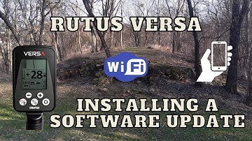 RUTUS VERSA - HOW TO INSTALL A SOFTWARE UPDATE