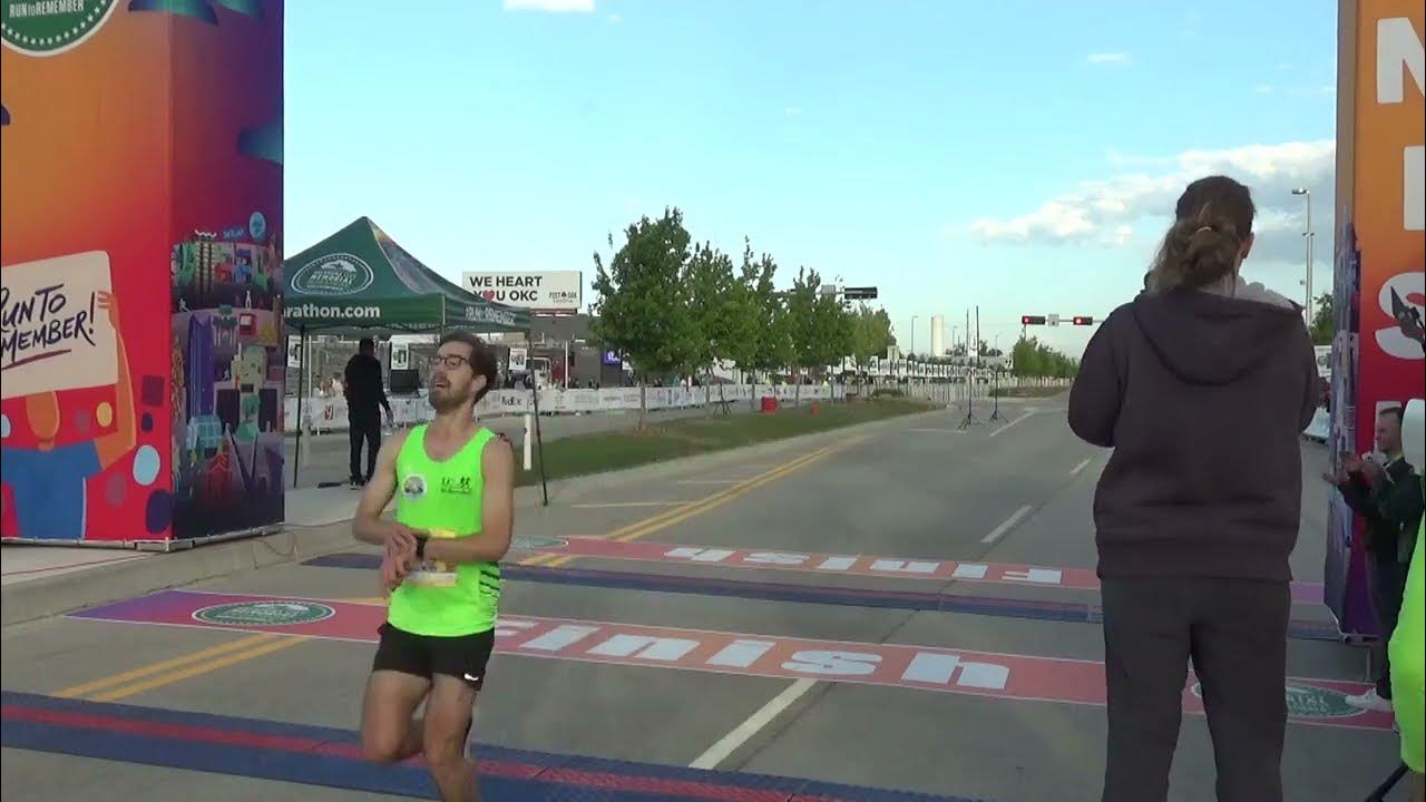 2023 OKC Memorial Half Marathon Finish Line YouTube