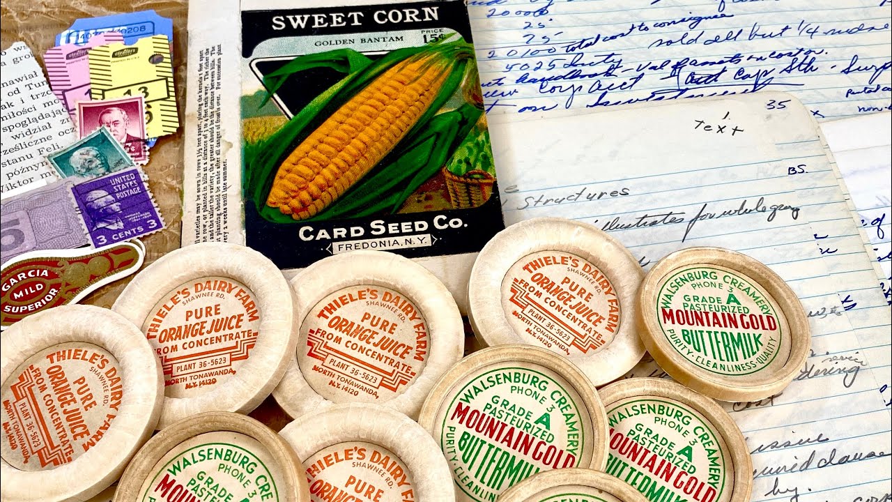 海外ヴィンテージの紙もの♡全て初めての購入品紹介（学生のノート