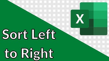 How to Sort Left to Right in Excel | Excel Tutorials